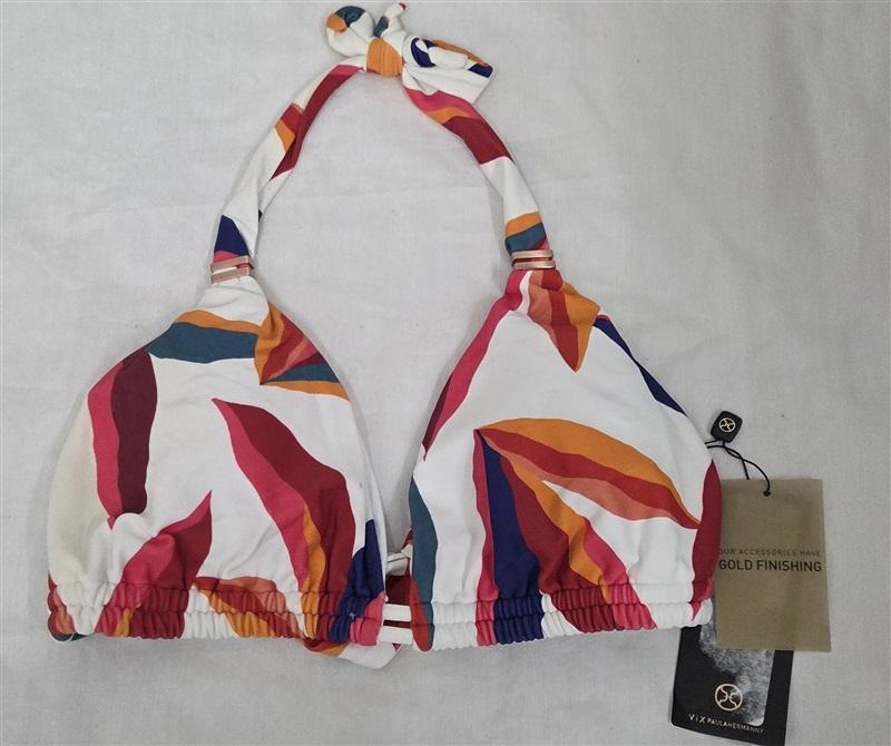 NWT Vix Paula Hermanny Guana D Cup Triangle Bikini Swim Top 130807