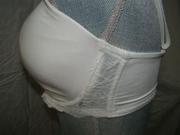 NWT Parfait 38D Elissa Full-Figure Convertible Strapless Bra P5011 White 130832