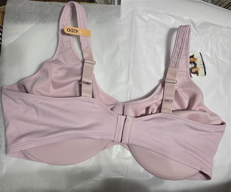 NWOT Bali 42G Passion for Comfort Minimizer Underwire Bra 3385 Pink 130845