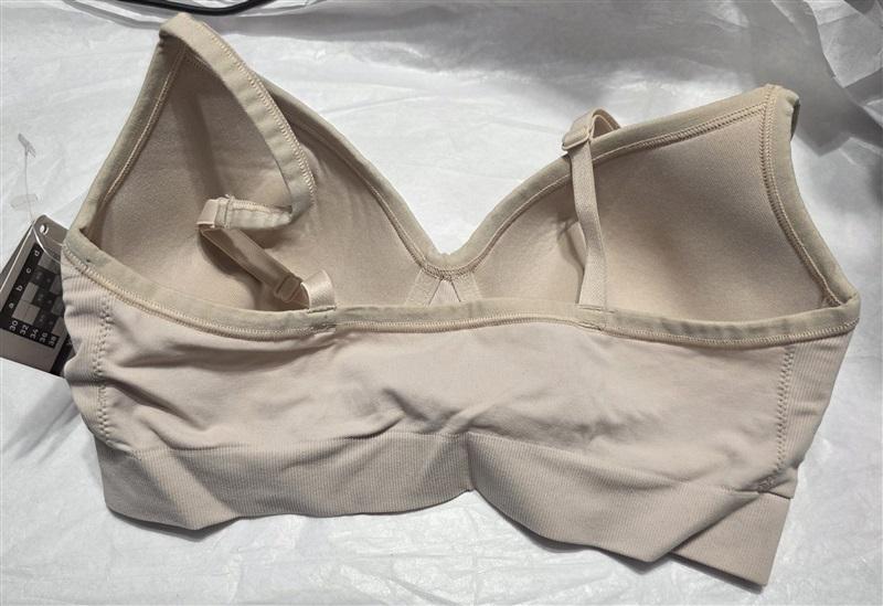 NWT Yummie Tummie S Dawn Wire Free Contour Bra YT5-113 Beige 130857
