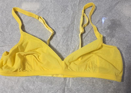 NWOT Cosabella S Venice Soft Triangle Bra VENIC1301 Yellow 130867