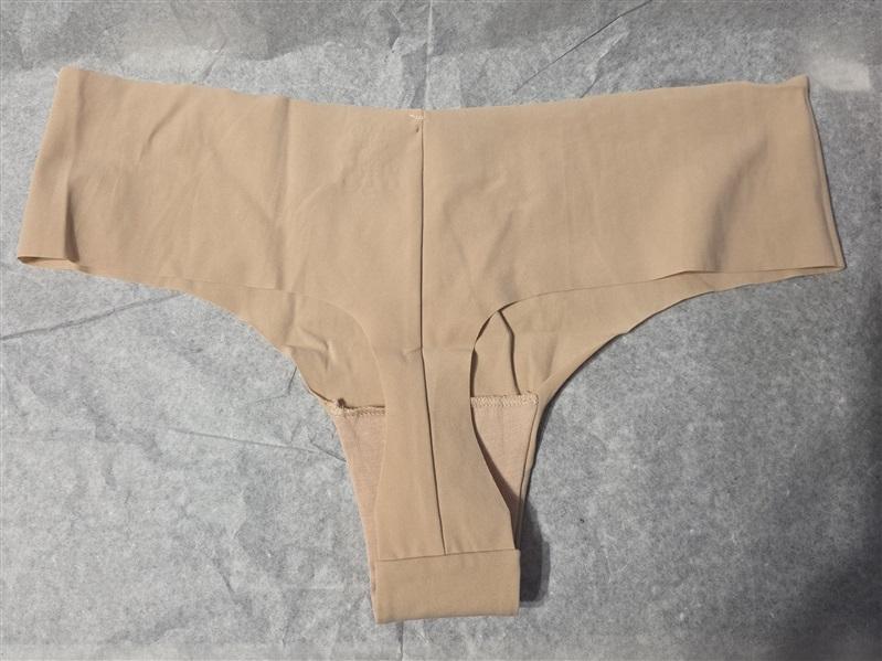 NEW Cosabella L/XL Aire Lr Thong Panty Beige 130874