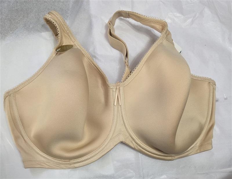 NWTD Wacoal 44DD Basic Beauty Contour Spacer Bra 853192 Beige 130875