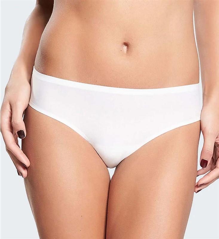NEW Chantelle 3PR O/S Soft Stretch Seamless Bikini Panty 2643 Ivory 130885