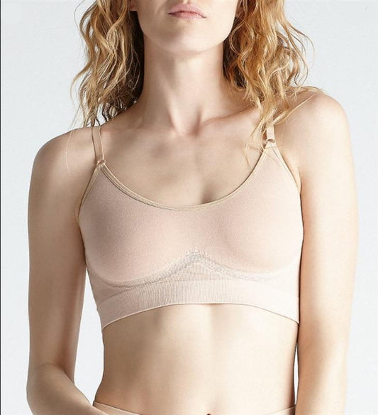 NWT Yummie Tummie S/M YD5-011 Convertible Scoop Neck Bralette 130886