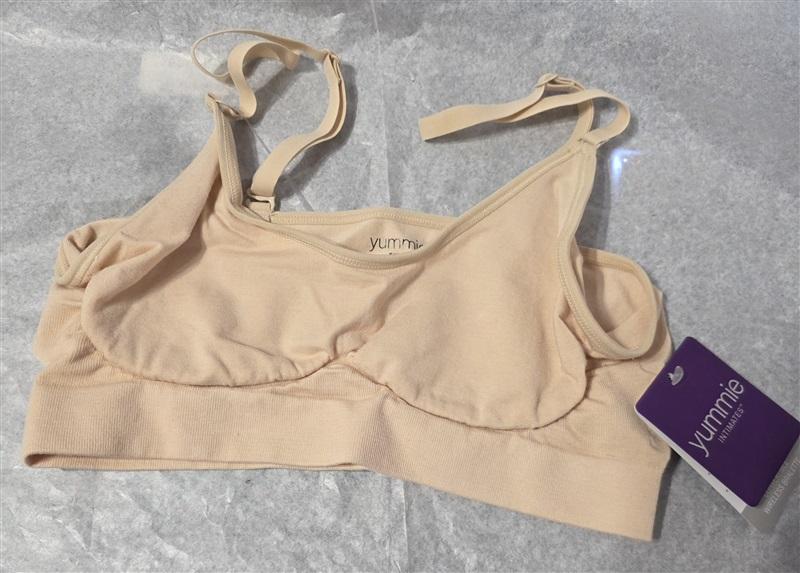 NWT Yummie Tummie S/M YD5-011 Convertible Scoop Neck Bralette 130886