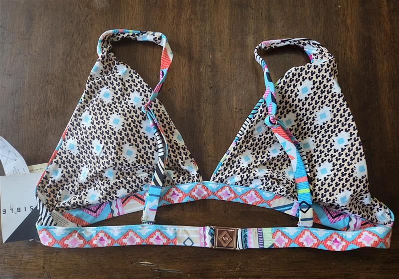 NWT VERA BRADLEY XL Desert Geometric Reversible Bikini Bottoms 130942