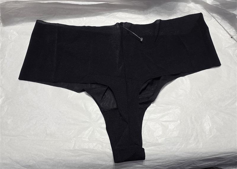 NWOT Cosabella L/XL Free Cut Micro Thong Panty Black 130959