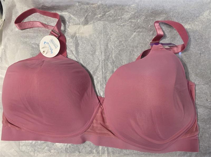 NWT Hanes 2XL Lightweight Comfort Wirefree Bra HP22 Pink 130975