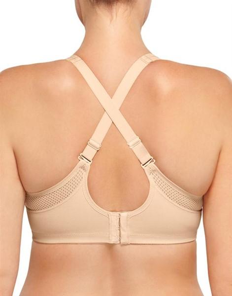 NWOT Wacoal 36C Contour Spacer Underwire Sports Bra 853302 Beige 130978