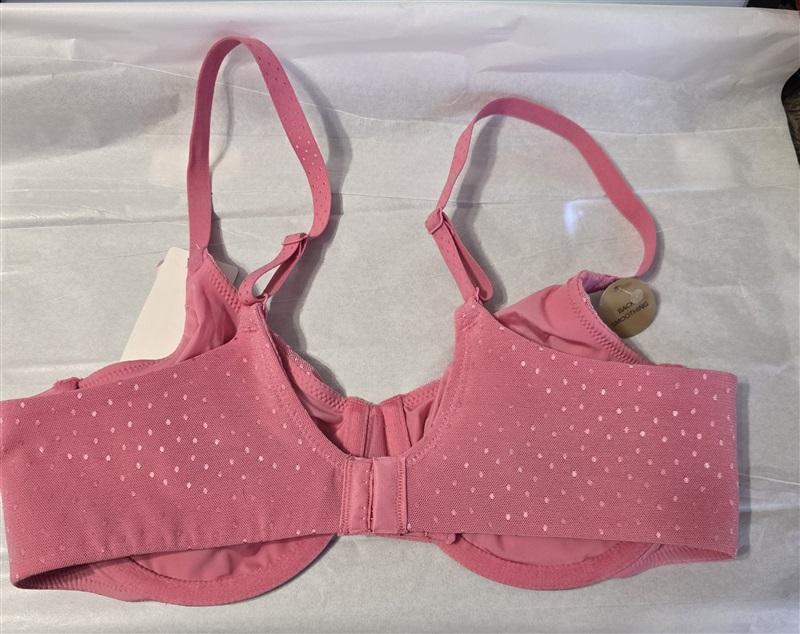 NWT Wacoal 36C Back Appeal Underwire Bra 855303 Coral Pink 131012