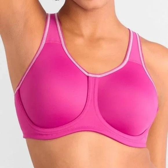 NWt Wacoal 36C Pink Sport Underwire 855170 Pink 131037