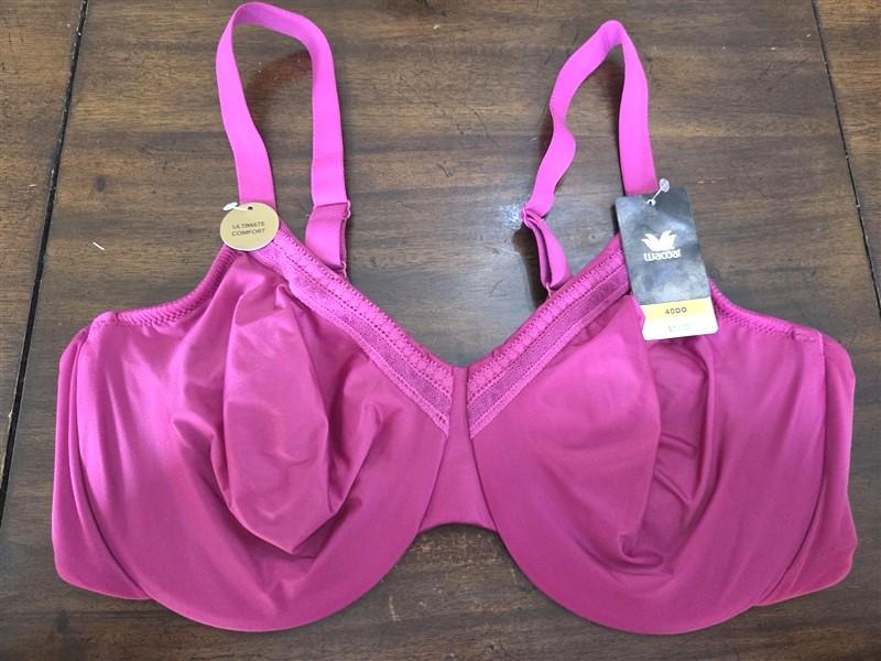 NWT Wacoal Perfect Primer 34D Full Figure Underwire Bra 855213 Pink 131039