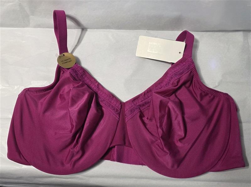 NWT Wacoal Perfect Primer 34D Full Figure Underwire Bra 855213 Pink 131039
