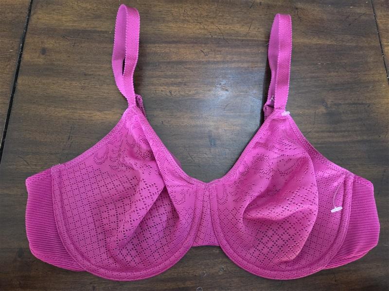 NWT Wacoal 34D Visual Effects Minimizer Bra 857210 Pink 131043