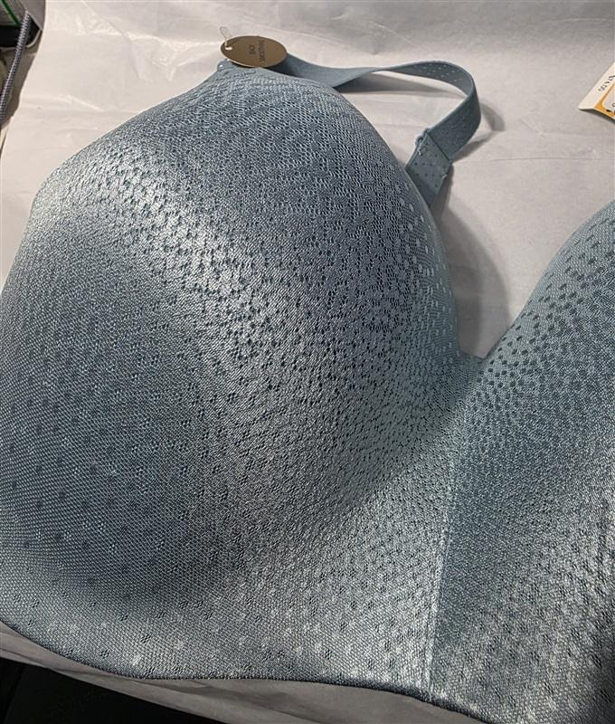 NWT Wacoal 40DD Back Appeal Wirefree Contour Bra 856303 Blue Green 131045