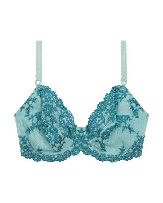 NWT Wacoal 36DD Embrace Lace Green Underwire Bra 65191 131049