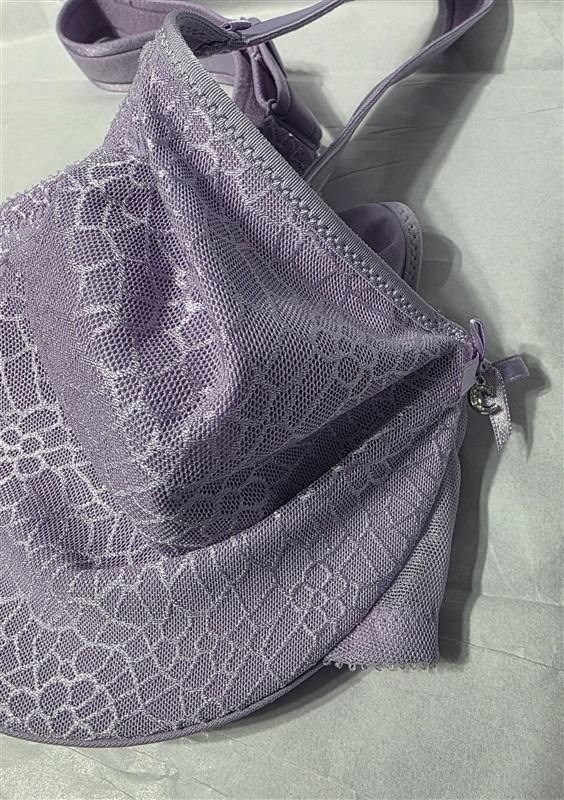 NWT Chantelle C 38C Magnifique Seamless Underwire Bra 1891 Purple 131053