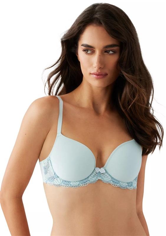 NWT Wacoal La Femme 34DD T-Shirt 853117 Underwire Bra Aqua 131055