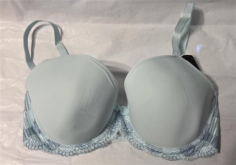 NWT Wacoal La Femme 36DD T-Shirt 853117 Underwire Bra Aqua 131056