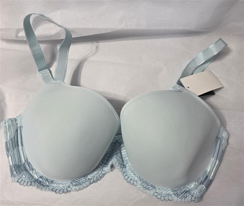 NWT Wacoal La Femme 34G T-Shirt 853117 Underwire Bra Aqua 131057