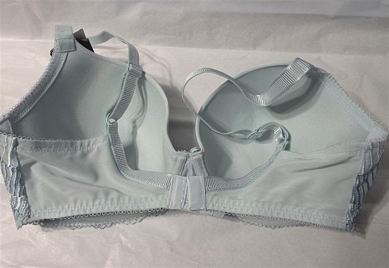 NWT Wacoal La Femme 36C T-Shirt 853117 Underwire Bra Aqua 131059