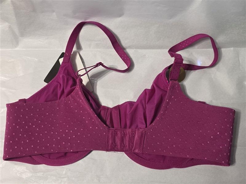NWT Wacoal 36C Back Appeal Underwire Bra 855303 Fucshia Pink 131068
