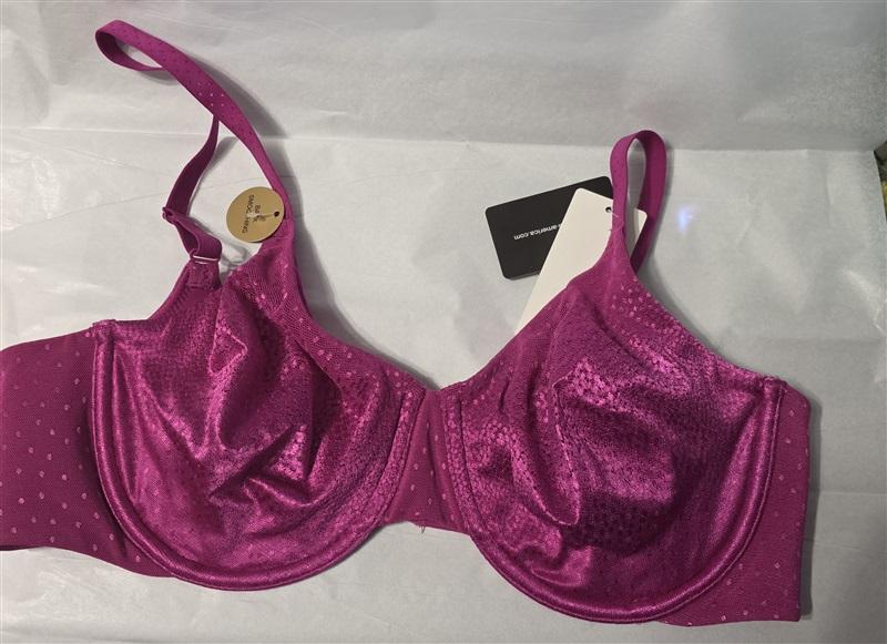 NWT Wacoal 36C Back Appeal Underwire Bra 855303 Fucshia Pink 131068