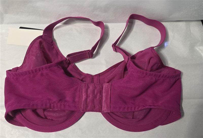 NWT Wacoal 36J Back Appeal Full Coverage Underwire Bra 855403 Fucshia 131072