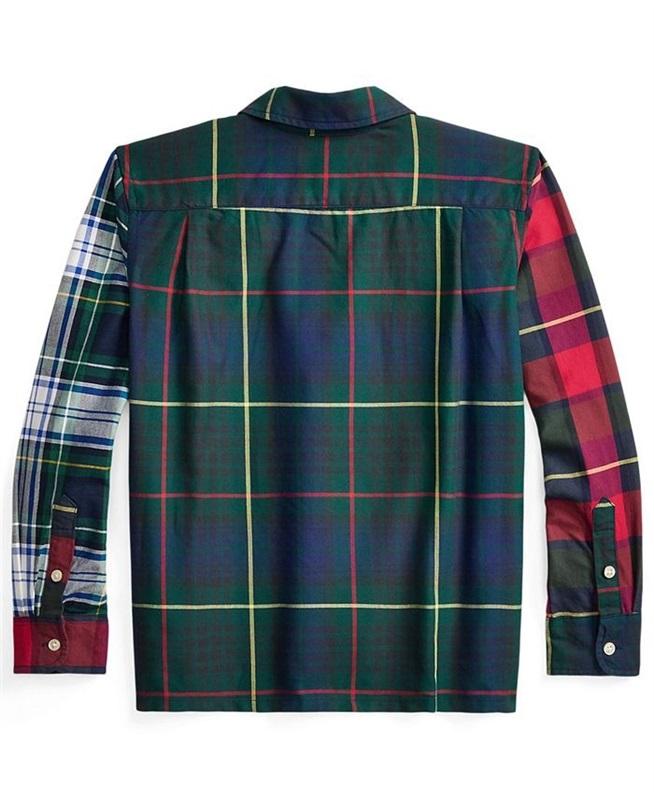 NWT Ralph Lauren XL 18-20 Boys Plaid Oxford Fun Long-Sleeve Shirt 131115