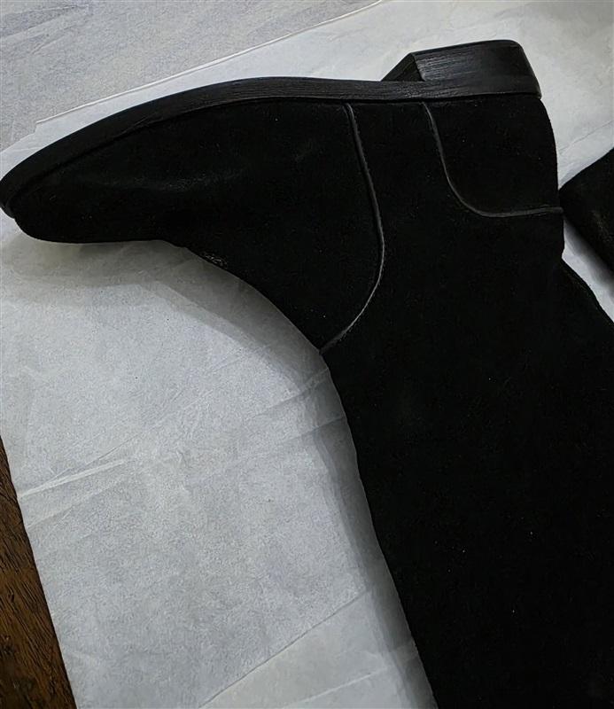 NWOT Ugg 6 Gracen Black Suede Knee High Equestrian Boots 131126