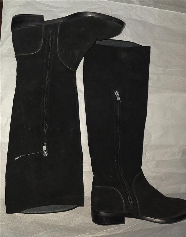 NWOT Ugg 6 Gracen Black Suede Knee High Equestrian Boots 131126