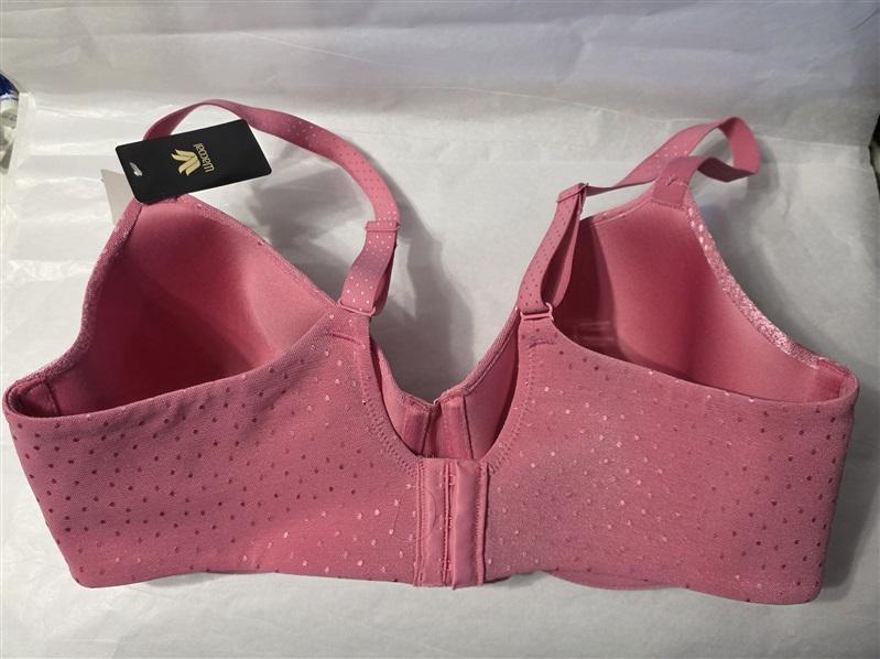 NWT Wacoal 36DDD Back Appeal Underwire Bra 853303 Pink T Shirt 131149