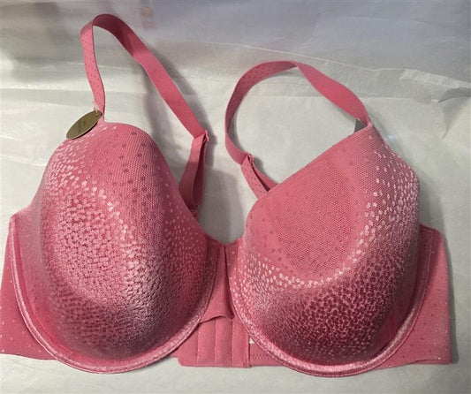 NWT Wacoal 36DDD Back Appeal Underwire Bra 853303 Pink T Shirt 131149
