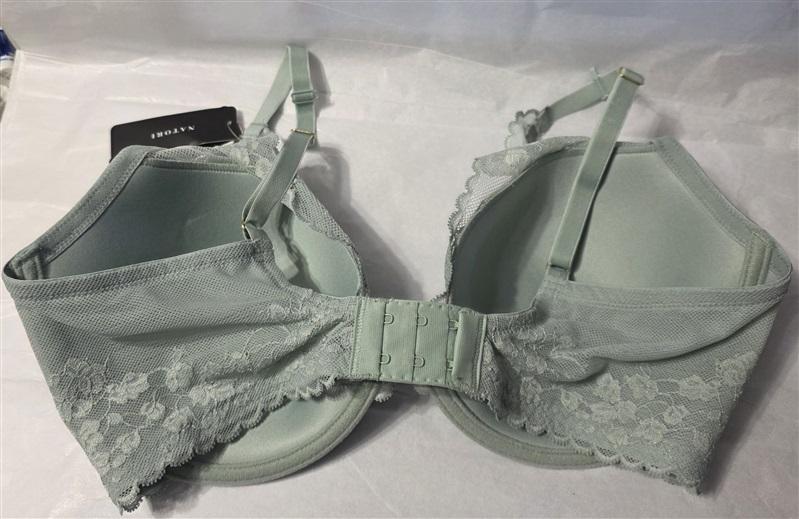 NWT Natori 34DDD Cherry Blossom 721191 Convertible Bra Green 131170