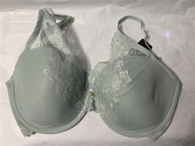 NWT Natori 34DDD Cherry Blossom 721191 Convertible Bra Green 131170