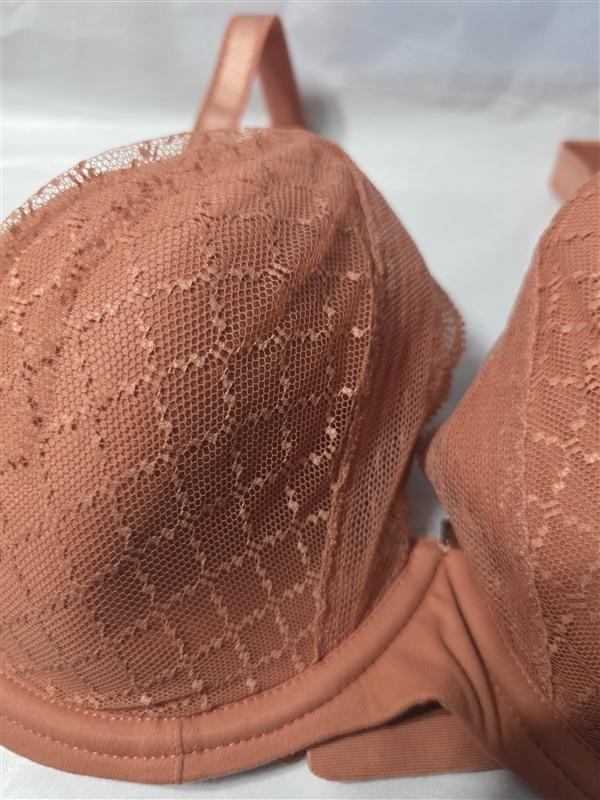 NWT Chantelle 34DDDD Norah Chic Plunge T-Shirt Bra 16MN Bronze 131171