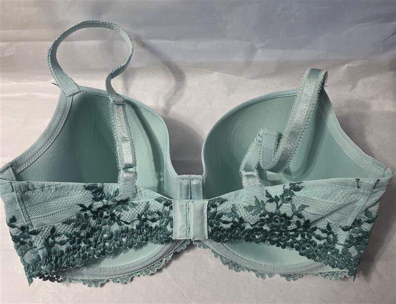NWT Wacoal 36DDD Teal Green Embrace Lace Underwire T Shirt Bra 853191 131178