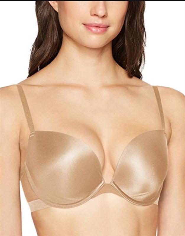 NWT Le Mystere 34DDD Infinite T-Shirt Bra Underwire Bra 3324 Beige 131211