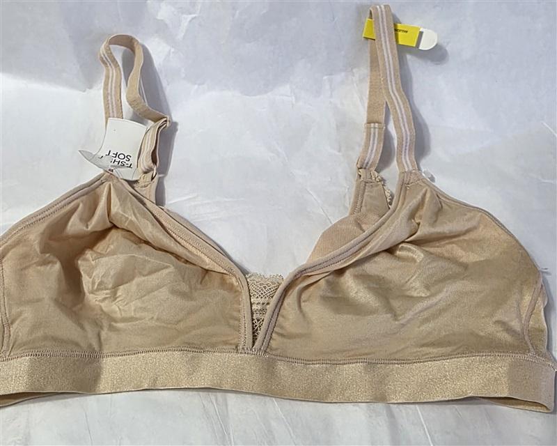 NWT Hanes M Ultimate T-Shirt Bra Wirefree HU26 Beige 131279