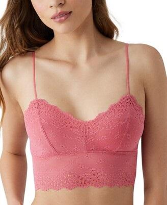 NWOT B.Tempt'd XL Inspired Eyelet Bralette 910219 Pink 131282