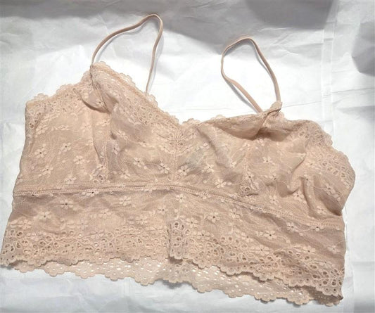 NWOT B.Tempt'd XL Inspired Eyelet Bralette 910219 Pink 131282