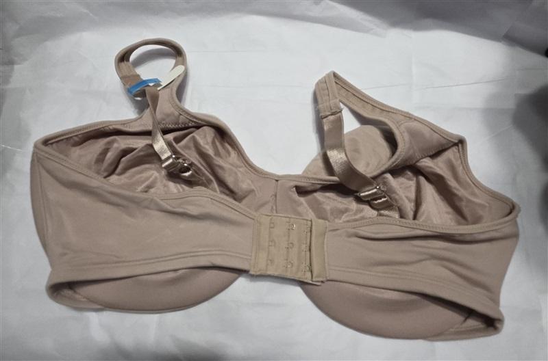 NWOT Bali 36DDD Passion for Comfort Minimizer Underwire Bra 3385 DK Beige 131306