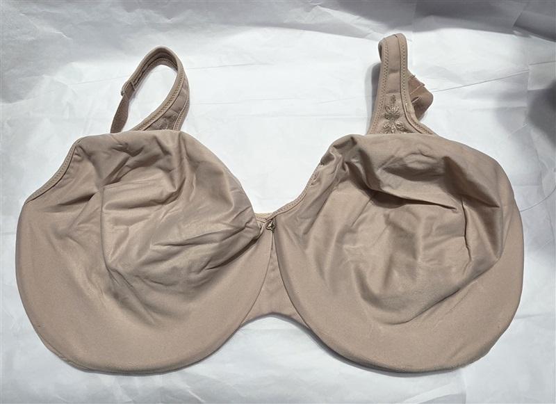 NWOT Bali 36DDD Passion for Comfort Minimizer Underwire Bra 3385 DK Beige 131306