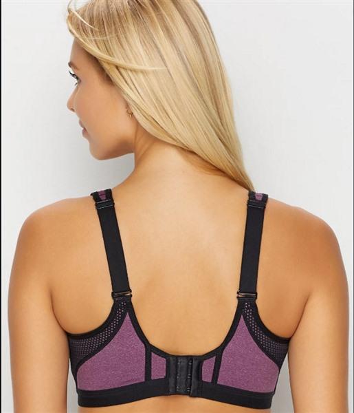 NWOT Wacoal 38C High Impact Underwire Sports Bra 855229 Purple 131307