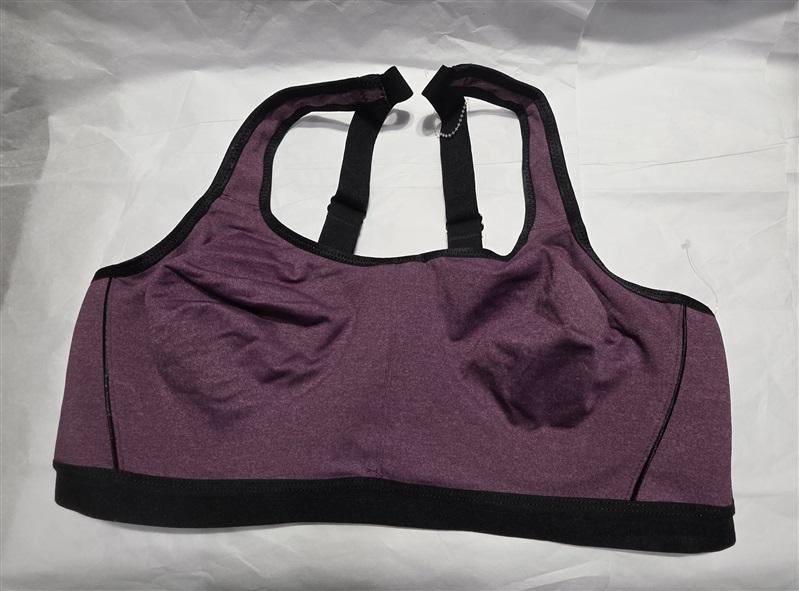 NWOT Wacoal 38C High Impact Underwire Sports Bra 855229 Purple 131307