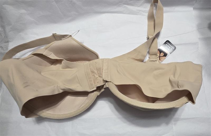 NWT Bali 40D Bali Ultimate Smoothing Lightweight T-Shirt Bra 4481 Beige 131310