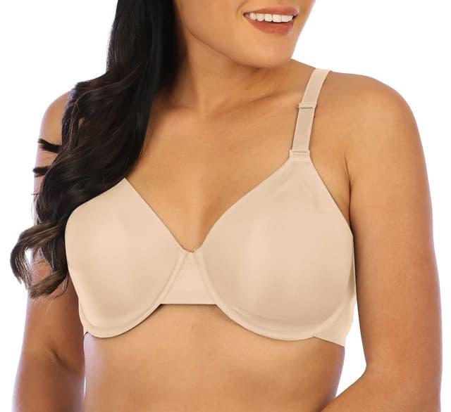 NWT Bali 40D Bali Ultimate Smoothing Lightweight T-Shirt Bra 4481 Beige 131310