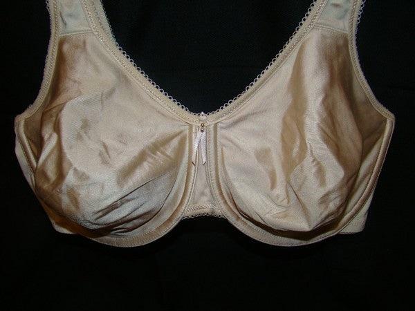 NWT Wacoal 34C Basic Beauty Full Figure Underwire Bra 855192 Beige 131320