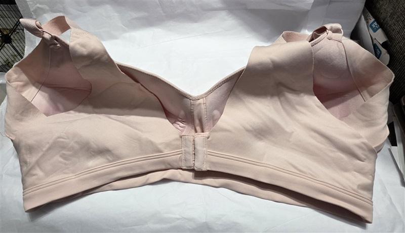 NWOTD Warner 2XL No Side Effects Wireless Lift T-Shirt Bra RN2231A Pink 131321